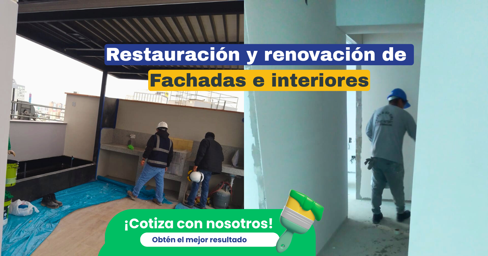 Restauración y renovación de fachadas